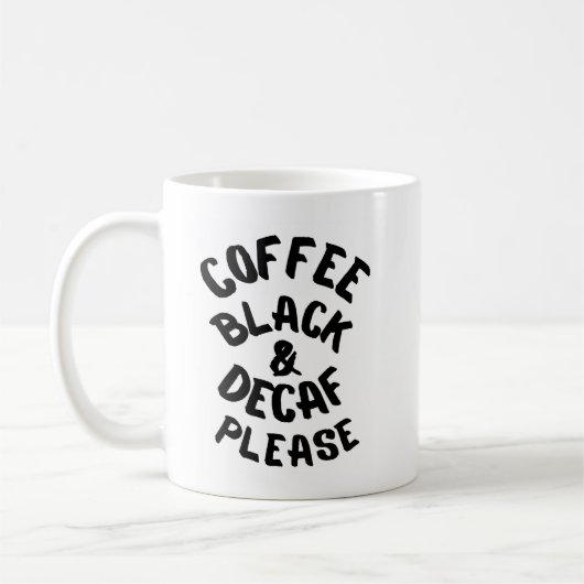 Mug Café sans café (Gauche)