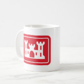 Mug café Sapper de l'armée (Devant gauche)