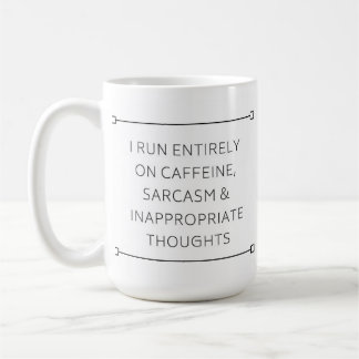 Mug Café, sarcasme, pensées inadéquates