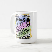 Mug Café sarcastique (Devant gauche)