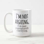 Mug café Sarcastique, cadeau de bureau pour lui ou (Gauche)