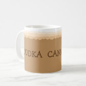 Mug Café secret Vodka Camouflage (Devant gauche)