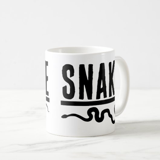 Mug café serpent (Devant droit)