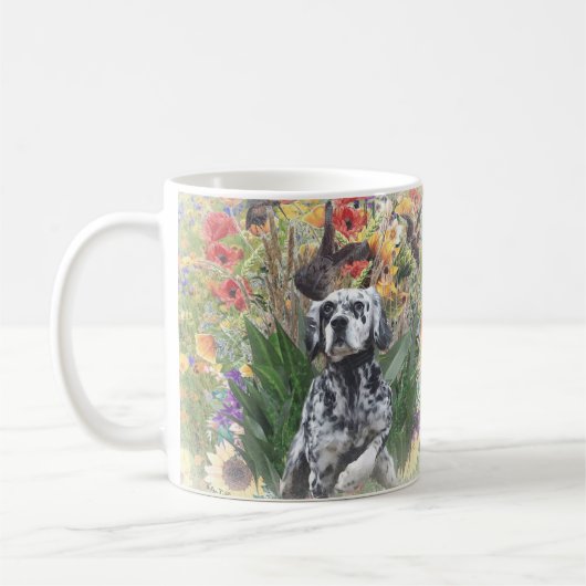Mug café Setter anglais (Gauche)