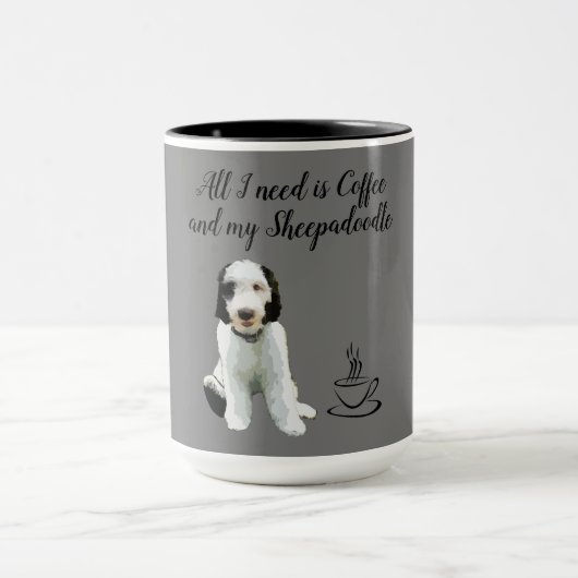 Mug Café Sheepadoodle (Centre)