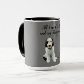 Mug Café Sheepadoodle (Devant gauche)