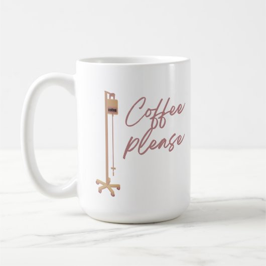 Mug "Café s'il vous plaît" IV Design (Gauche)