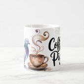 Mug Café Sippin et boug de pigeons d'observation (Centre)
