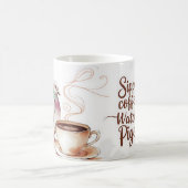 Mug Café Sippin et boug de pigeons d'observation (Centre)