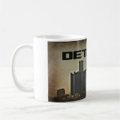 Mug café Skyline de Détroit (Gauche)