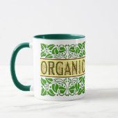 Mug café Slogan vert bio (Gauche)