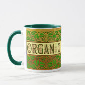 Mug café Slogan vert bio (Gauche)
