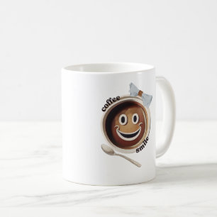 Mug Café Smile Drôle mignon sucré