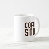 Mug Café Snob. (Devant droit)