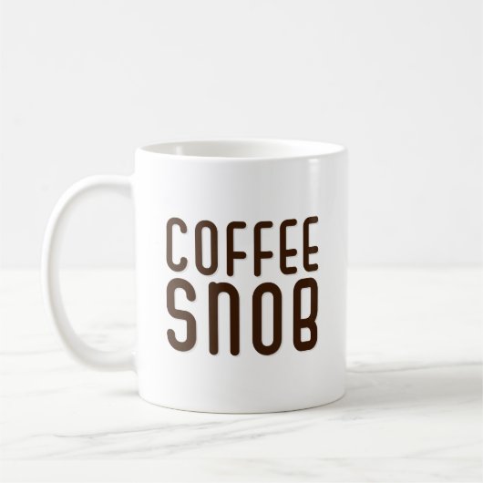 Mug Café Snob. (Gauche)