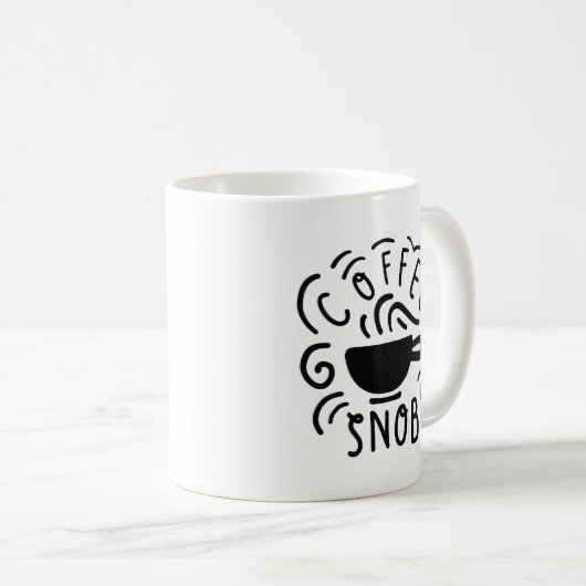 Mug Café Snob (Devant droit)
