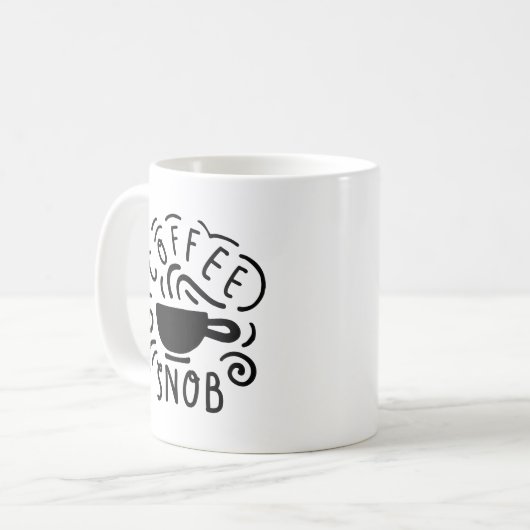 Mug Café Snob (Devant gauche)