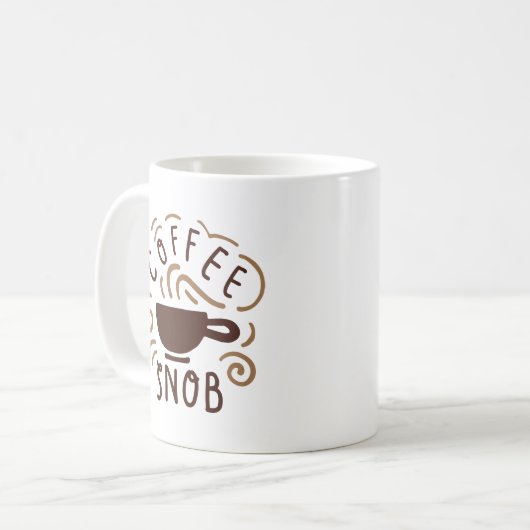 Mug Café Snob (Devant gauche)