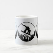 Mug café Snowboard (Centre)