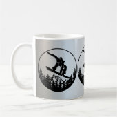 Mug café Snowboard (Gauche)