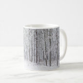 Mug café Snowy Woods (Devant droit)