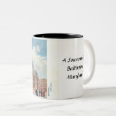 Mug café souvenir - Baltimore, Maryland (Devant droit)
