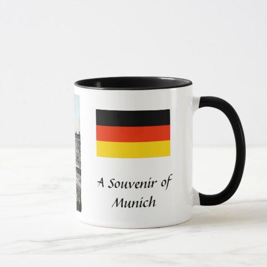 Mug café souvenir - Munich, Munchen, Allemagne (Droite)