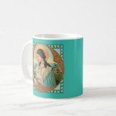Mug Café Ste Agnès de Rome (BK 006) (Devant gauche)
