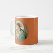 Mug Café Ste Agnès de Rome (BK 006) (Devant gauche)