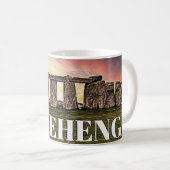 Mug café Stonehenge (Devant droit)