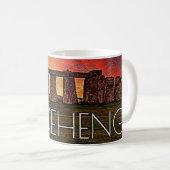 Mug café Stonehenge (Devant droit)
