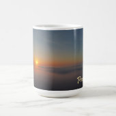 Mug café Sunrise au-dessus du brouillard (Centre)