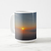 Mug café Sunrise au-dessus du brouillard (Devant gauche)