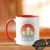 Mug Café Sunset Twin Dad Retro