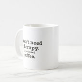 Mug Café sur le conseil (Devant gauche)