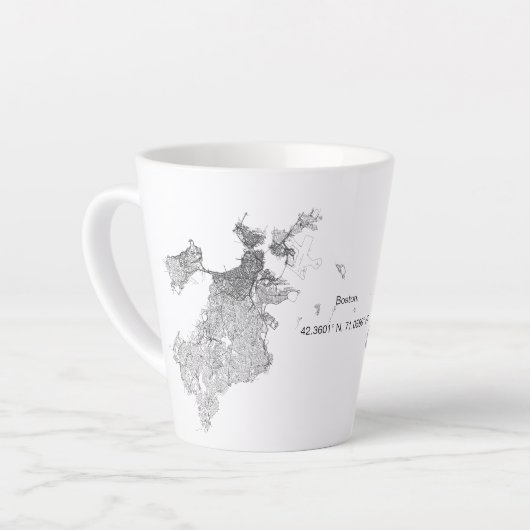 Mug café sur mesure (Angle gauche)