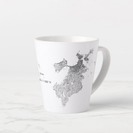 Mug café sur mesure (Angle droit)