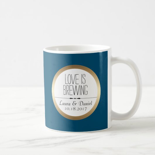 Mug Café sur mesure de mariée et de chambre (Droite)