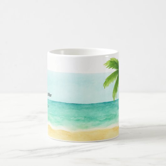 Mug Café surf Sable Palm Tree (Centre)
