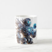 Mug Café tasse, petit déjeuner avec imprimé robot futu (Centre)