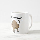 Mug café taureau en colère (Devant droit)