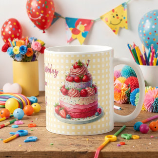 Mug Café Taza de cumpleaños