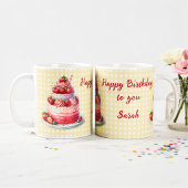 Mug Café Taza de cumpleaños