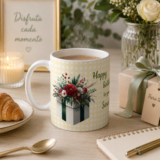 Mug Café Taza de cumpleaños