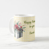 Mug Café Taza de cumpleaños (Devant gauche)