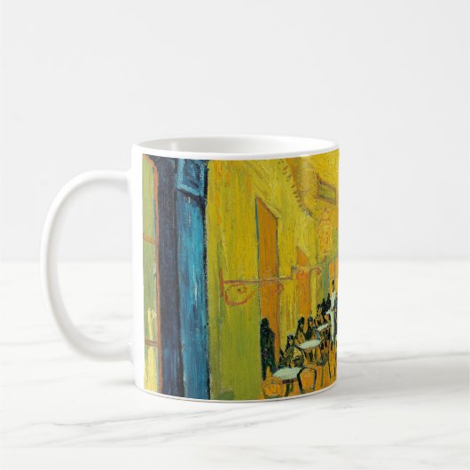 Mug Café Terrasse en soirée (Gauche)