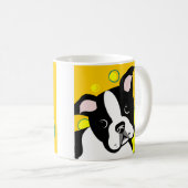Mug café Terrier de Boston (Devant droit)
