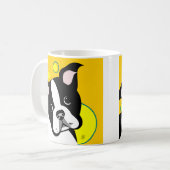 Mug café Terrier de Boston (Devant gauche)