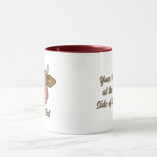 Mug café tête vache (Centre)
