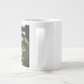 Mug café tournesol blanc de maman drôle (Dos)
